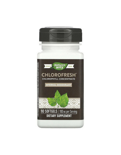 Nature's Way Chlorofresh Chlorophyll Concentrate (90 softgels)
