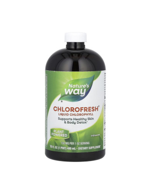 Nature's Way Chlorofresh Liquid Chlorophyll Unflavored (473 ml, unflavored)