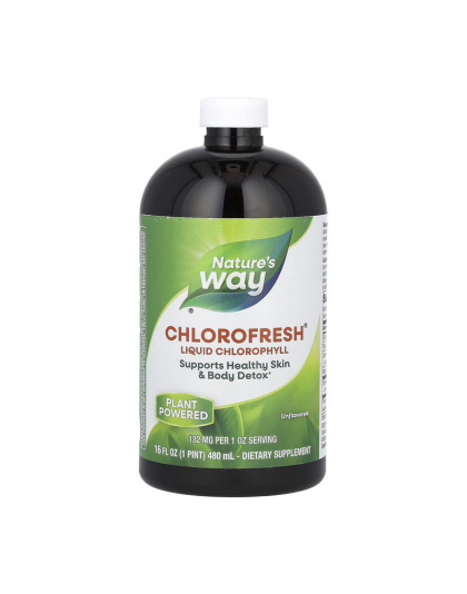 Nature's Way Chlorofresh Liquid Chlorophyll Unflavored (473 ml, unflavored)