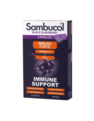 Sambucol Immuno Forte Capsules (30 caps)
