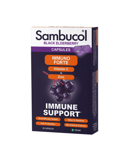 Sambucol Immuno Forte Capsules (30 caps)
