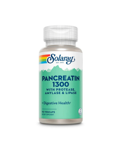 Solaray Pancreatin 1300 (90 veg caps)