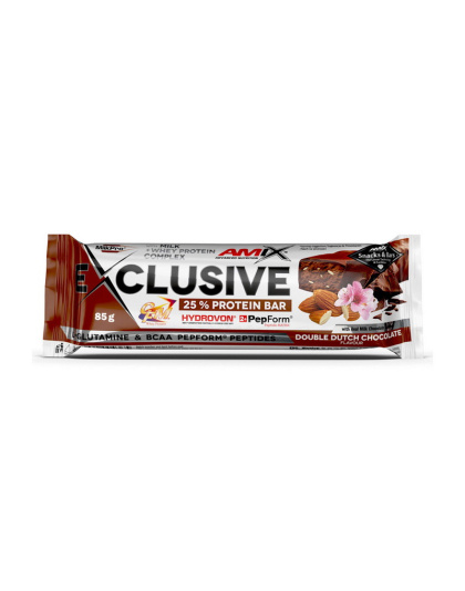 AMIX Exclusive Protein Bar 25% (85 g, double dutch chocolate)