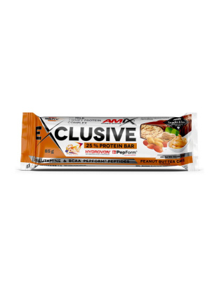AMIX Exclusive Protein Bar 25% (85 g, peanut butter cake)