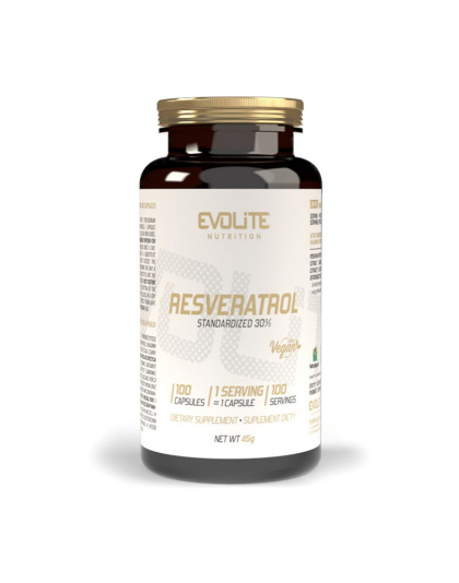 Evolite Nutrition Resveratrol 200 mg (100 veg caps)