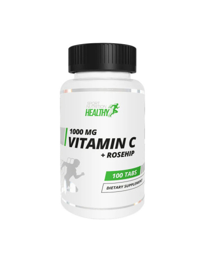 Healthy Sport Nutrition (MST) Vitamin C 1000 mg + Rosehip (100 tab)