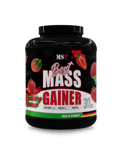 MST Best Mass Gainer (3 kg, strawberry)