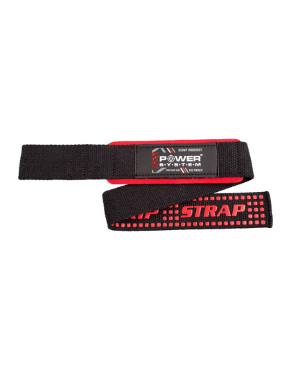 Power System Lifting Straps 3430 Black-Red
