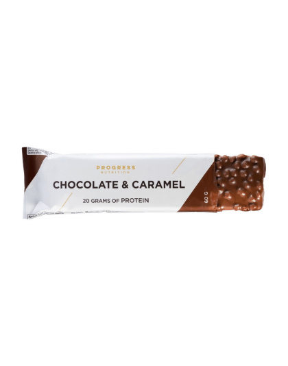 Progress Nutrition Protein Bar (60 g, chocolate & caramel)