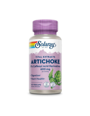 Solaray Artichoke 600 mg (60 veg caps)