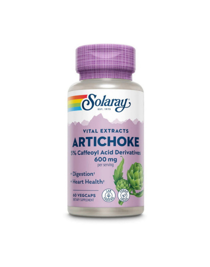Solaray Artichoke 600 mg (60 veg caps)
