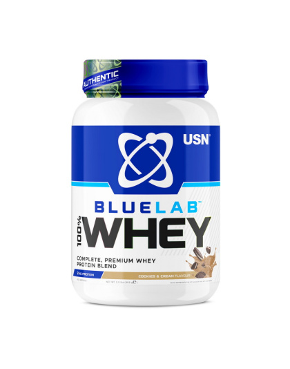 USN Blue Lab 100% Whey (908 g, cookies & cream)