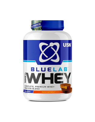 USN Blue Lab 100% Whey (908 g, peanut butter cup)