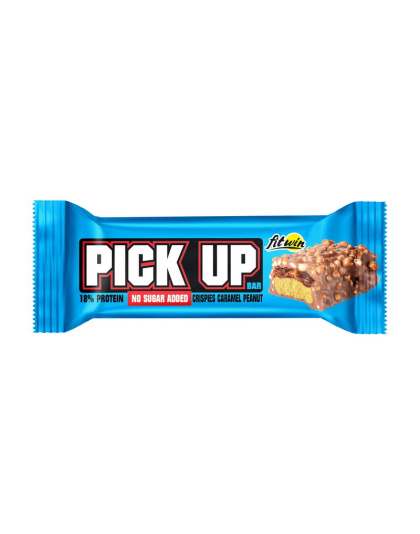 FitWin Pick Up Bar No Sugar Added (45 g, crispies caramel peanut)