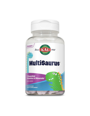 KAL MultiSaurus (60 chewables, mixed berry)