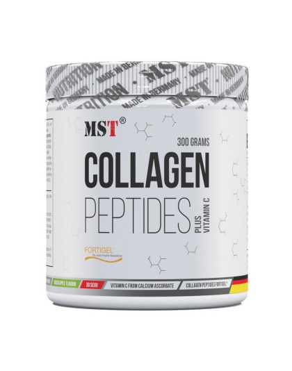 MST Collagen Peptides + Vitamin C (300 g, green apple)