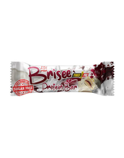 Power Pro Brisee Protein Bar 25% sugar free (55 g, cherry)