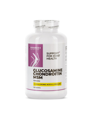 Progress Nutrition Glucosamine Chondroitin MSM Complex (120 tab)