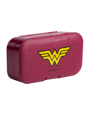 SmartShake Pill Box Organizer 2-Pack DC Wonderwoman