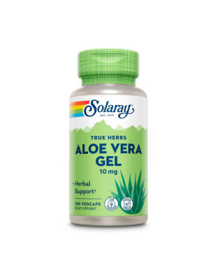 Solaray Aloe Vera Gel 10 mg (100 veg caps)