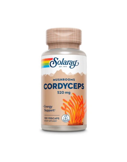 Solaray Cordyceps Mushroom 520 mg (100 veg caps)