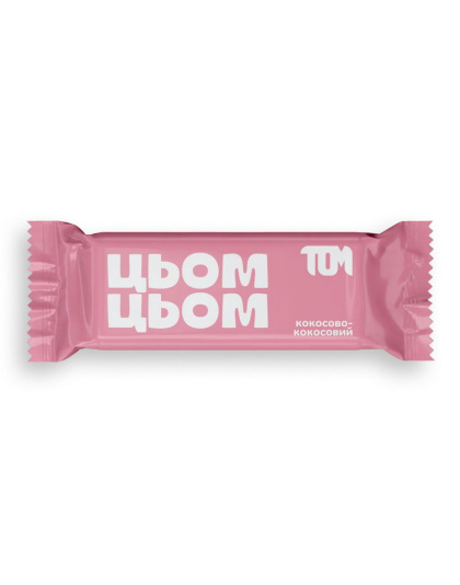 TOM peanut butter Батомчик кокосово-кокосовий (45 g)