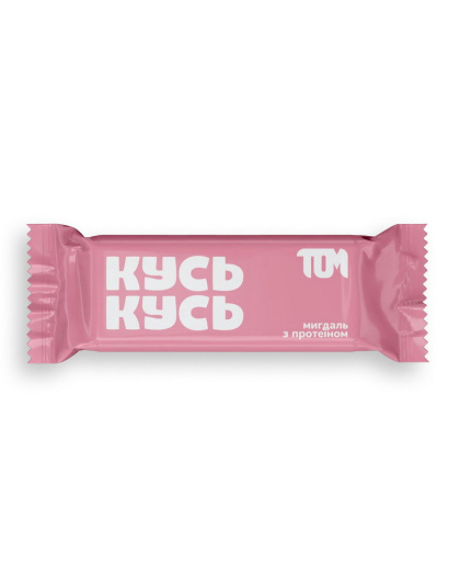 TOM peanut butter Батомчик мигдаль з протеїном (45 g)
