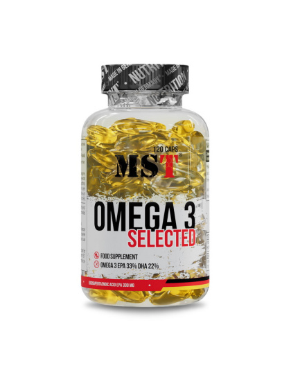 MST Omega 3 Selected (120 caps)