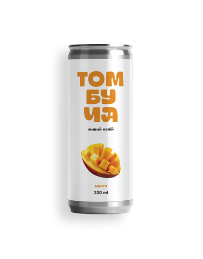 TOM peanut butter Томбуча (330 ml, манго)
