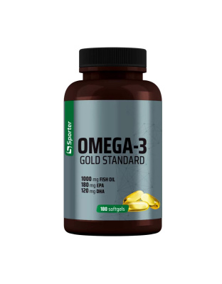 Sporter Omega-3 Gold Standard (180 sgels)