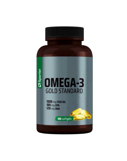 Sporter Omega-3 Gold Standard (180 sgels)