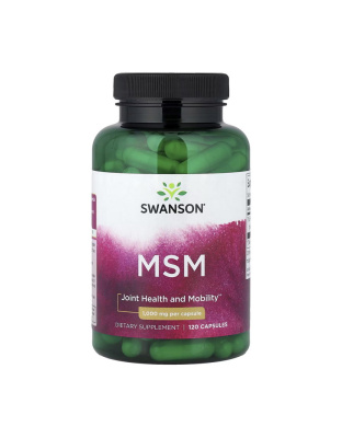 Swanson MSM 1000 mg (120 caps)