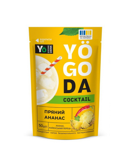 Yogoda Yogoda Cocktail (50 g, ананас, кайєнський перець)