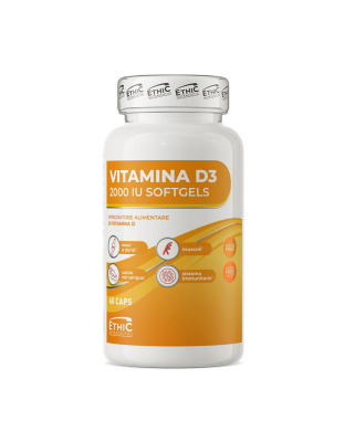 EthicSport (Ostrovit) Vitamin D3 2000 IU (60 caps)