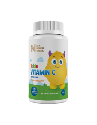 My Nutri Week Kids Vitamin C (60 jelly lozenges, orange)