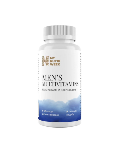 My Nutri Week Men's Multivitamins (90 caps)