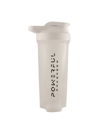 Powerful Progress Shaker With Metall Ball (750 ml, white)