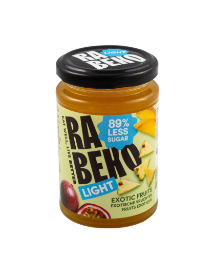 Rabeko Light Jam (230 g, exotic fruits)