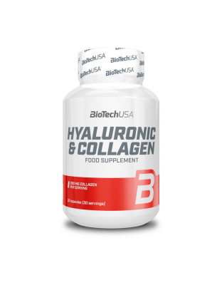 BioTech Hyaluronic & Collagen (30 caps)