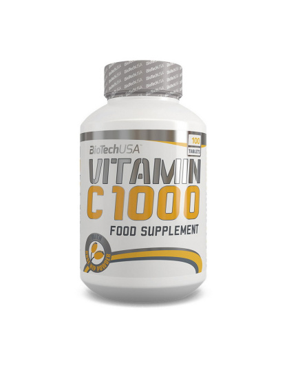 BioTech Vitamin C 1000 with rose hips (100 tabs)