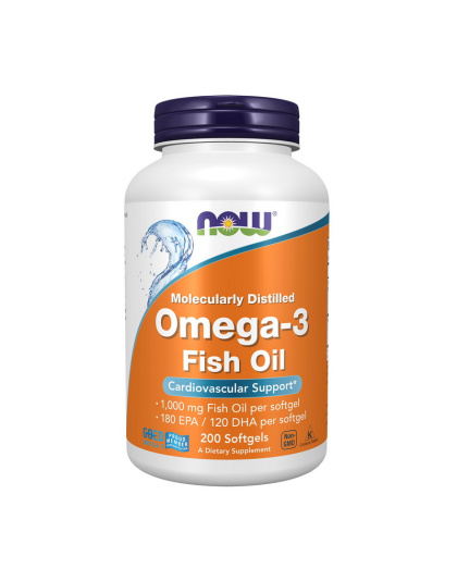 NOW Omega-3 (200 softgels)