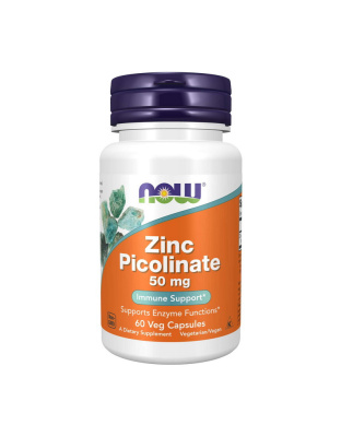 NOW Zinc Picolinate 50 mg (60 caps)