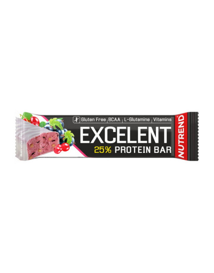 Nutrend Excelent Protein Bar (85 g, blackcurrants with cranberries)