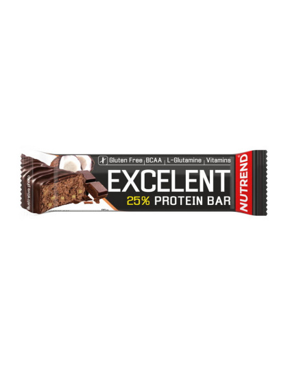 Nutrend Excelent Protein Bar (85 g, chocolate with coconut)