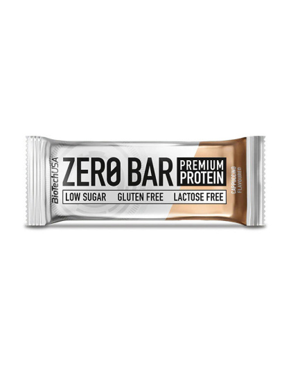BioTech Zero Bar (50 g, cappuccino)