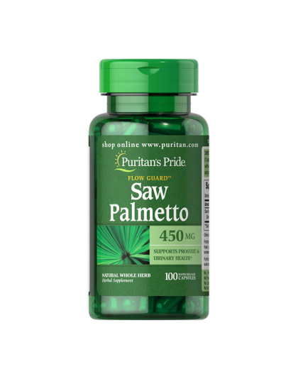 Puritan's Pride Saw Palmetto 450 mg (100 caps)