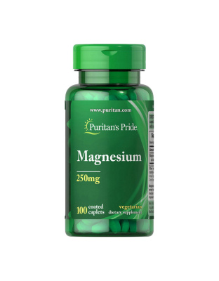 Puritan's Pride Magnesium 250 mg (100 caplets)