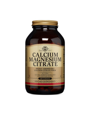 Solgar Calcium Magnesium Citrate (100 tabs)