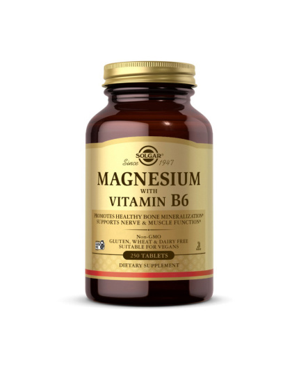 Solgar Magnesium with Vitamin B6 (250 tab)