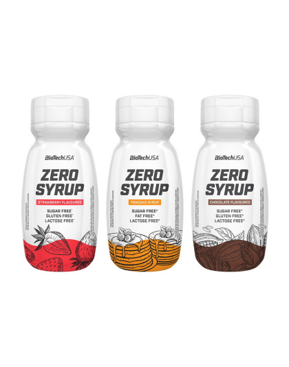 BioTech Zero Syrup (320 ml, strawberry)